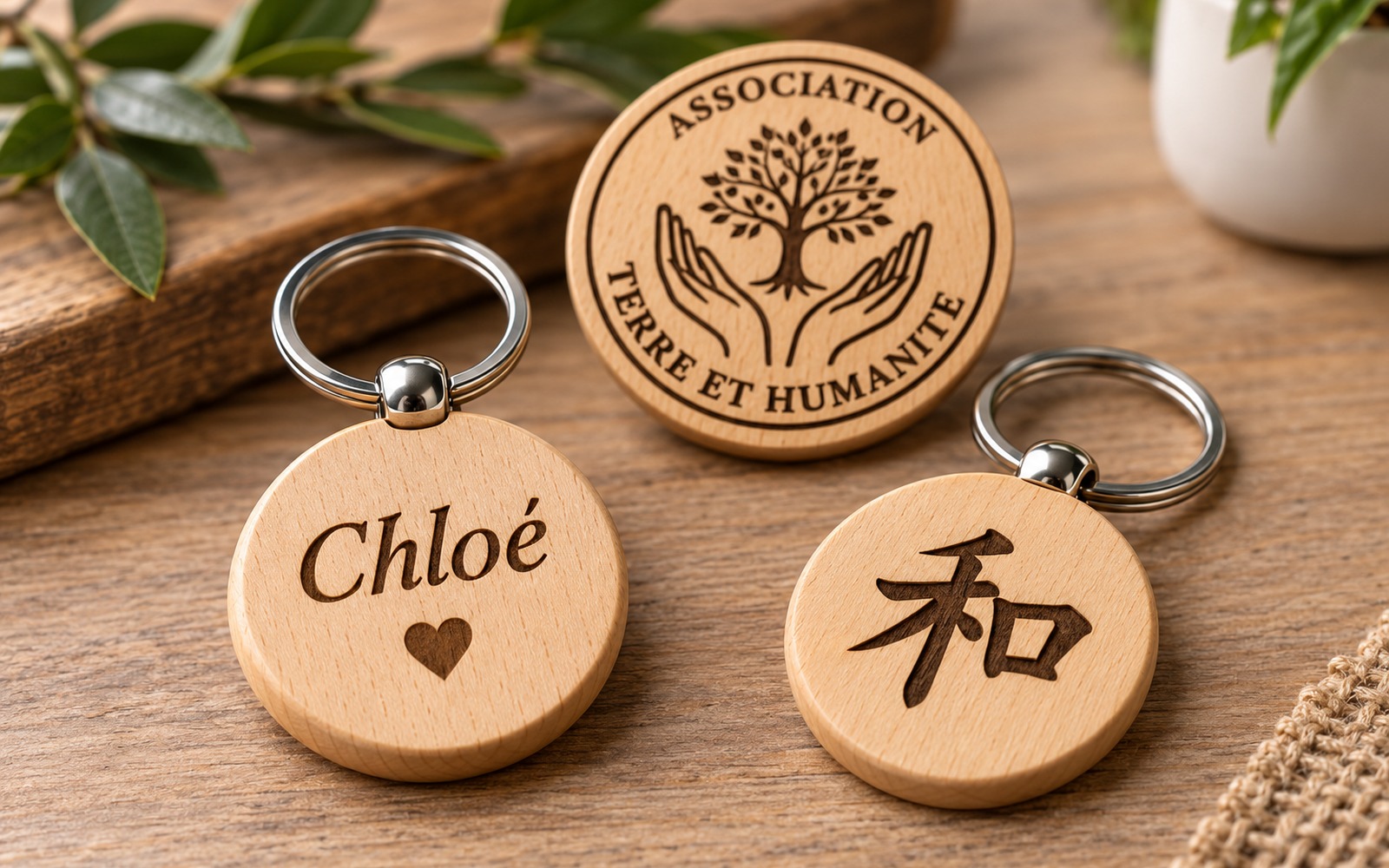 Porte-clés NFC personnalisés et badge d'association YOROA